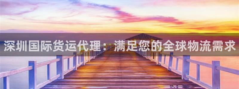 尊龙凯时法拉币：深圳国际货运代理：满足您的全球物流需求