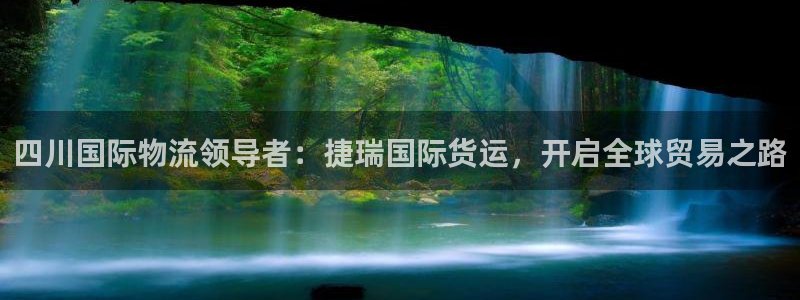 尊龙2020：四川国际物流领导者：捷瑞国际货运，开启全球