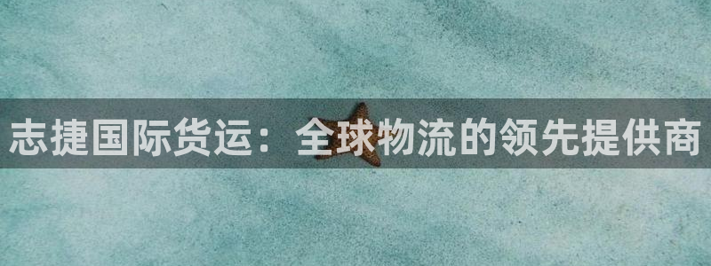 尊龙贴吧：志捷国际货运：全球物流的领先提供商