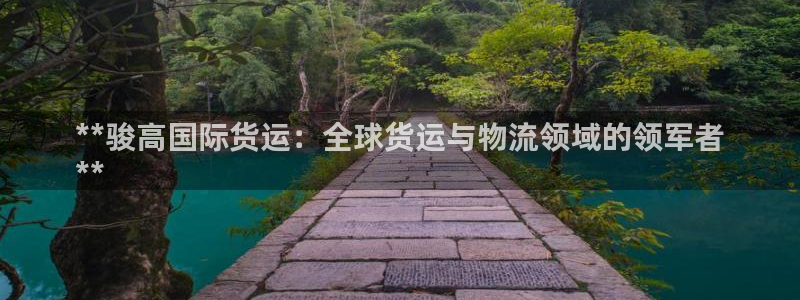 z6com尊龙凯时代理：**骏高国际货运：全球货运与物流