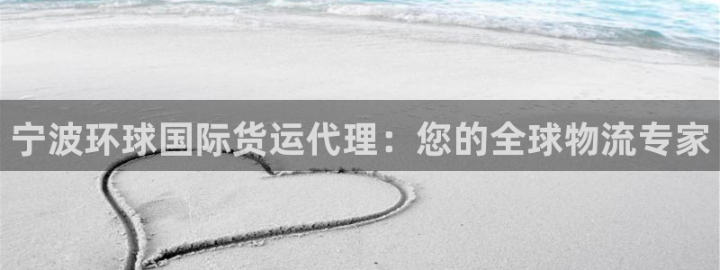 尊龙d88平台版下载：宁波环球国际货运代理：您的全球物流
