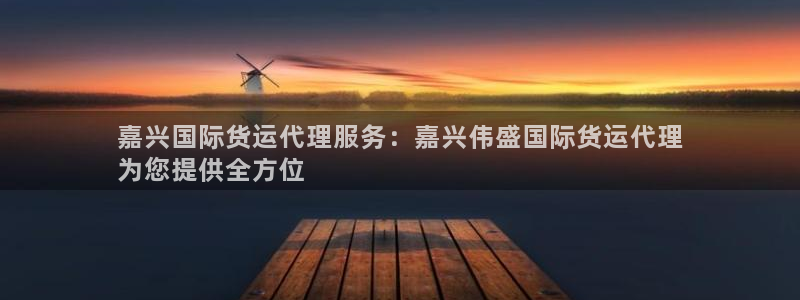 尊龙一人生就是博电子游戏：嘉兴国际货运代理服务：嘉兴伟盛