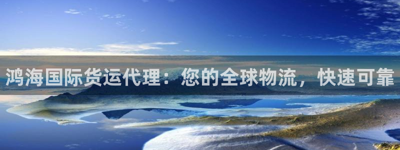 尊龙凯时下载人生就是博：鸿海国际货运代理：您的全球物流，