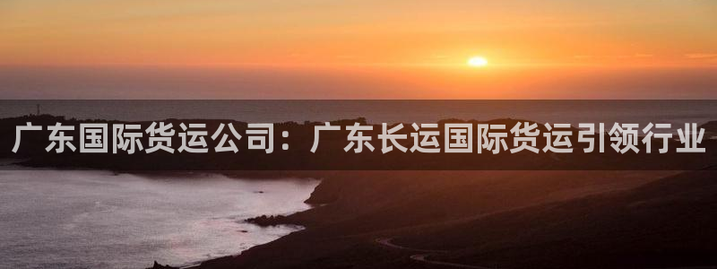 尊龙用现金一下可靠送38元：广东国际货运公司：广东长运国