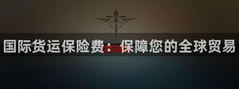 尊龙官网下载：国际货运保险费：保障您的全球贸易
